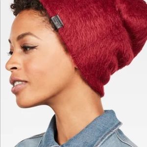 G-Star Raw Woman Beanie Burgundy Hat